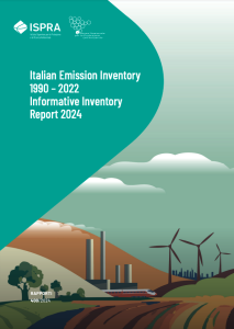 Copertina - Italian Emission Inventory 1990 – 2022 Informative Inventory Report 2024